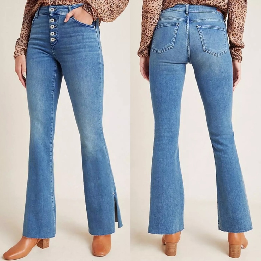 Anthropologie | Pilcro and the Letterpress High Rise Bootcut Jeans